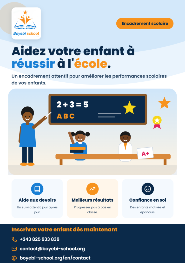 encadrement des enfants